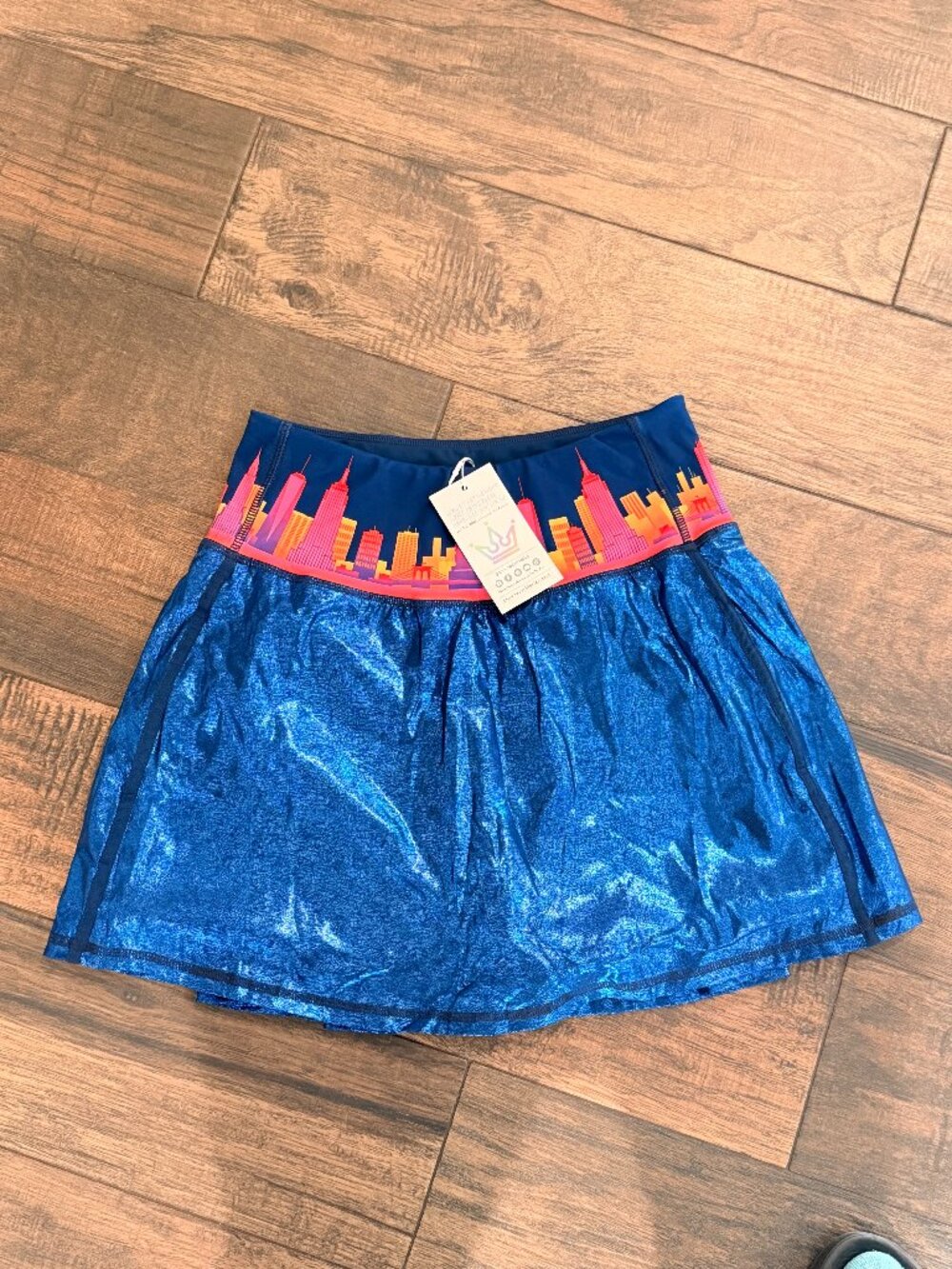 Crowned Athletics Empire City Athletic Skort